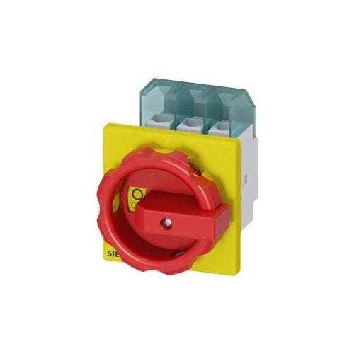 Siemens 3LD2203-0TK53 3P Rot - Gelb Elektroschalter (3LD2203-0TK53) afbeelding 1