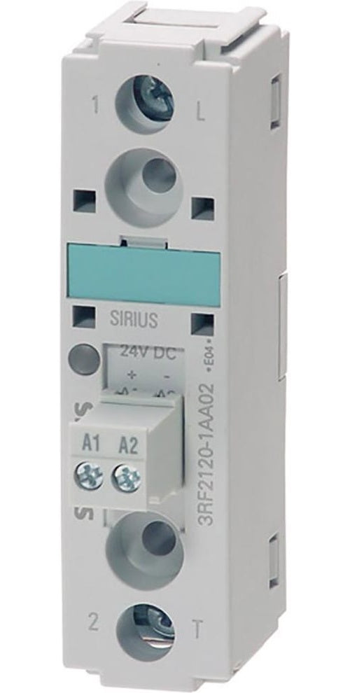 Siemens 1-phasiges Halbleiterrelais 3RF21 1 St. 3RF2120-1AA02 Last-Strom 20 A (3RF2120-1AA02) afbeelding 1
