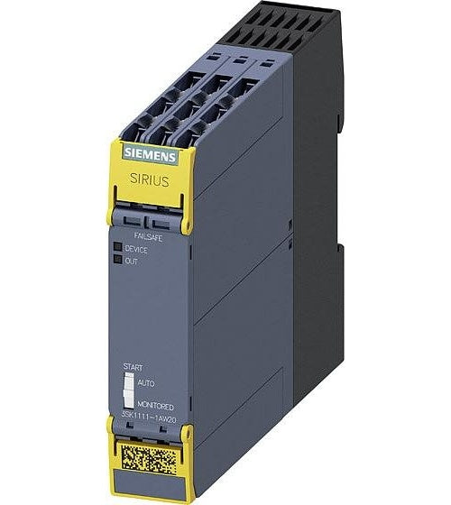 Siemens Sicherheitsschaltgerät 110 V/AC, 240 V/AC, 110 V/DC, 230 V/DC 3SK1111-1AW20 (3SK1111-1AW20) afbeelding 1