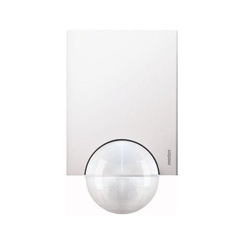 Merten Wand, Decke, Aufputz PIR-Bewegungsmelder 565426 220 ° Polarweiß IP55 (565426) afbeelding 1