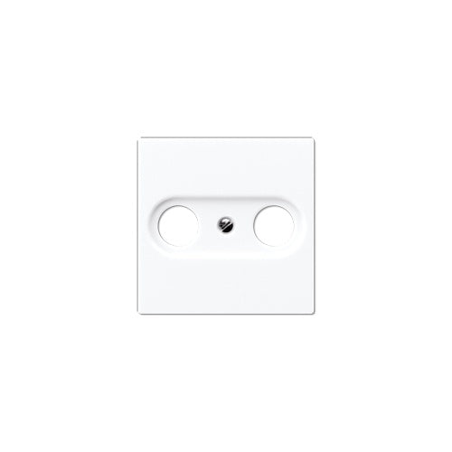 JUNG Abdeckung f. Antennensteckdose A561PLTVWW alpinweiss A561PLTVWW (A561PLTVWW) afbeelding 1
