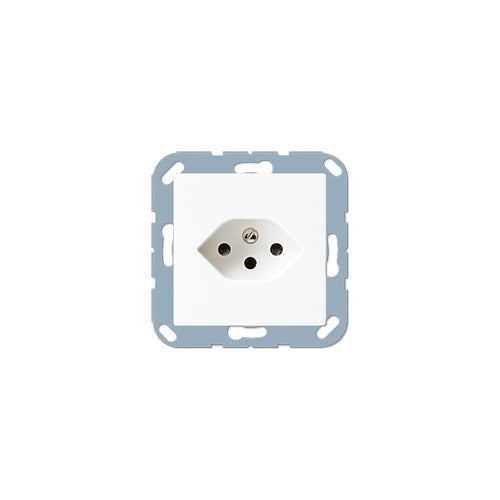 JUNG A 1520-13 BF SEV WW. Produktfarbe: Weiß, Material: Thermoplast. Eingangsspannung: 250 V, Stromstärke (maximal): 10 A (A1520-13BFSEVWW) afbeelding 1