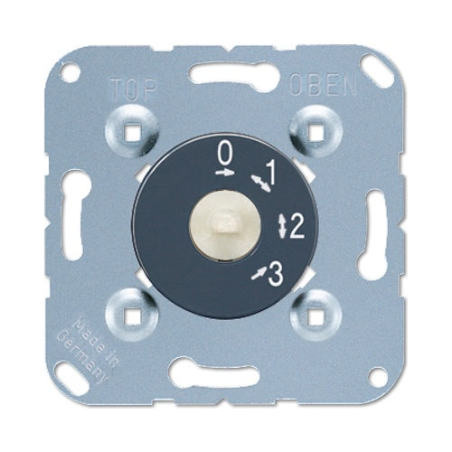 JUNG 1101-4. Anzahl der Pole: 3P. AC Eingangsspannung: 250 V, AC Eingangsfrequenz: 60 Hz, Nominale Stromabgabe: 16 A (1101-4) afbeelding 1