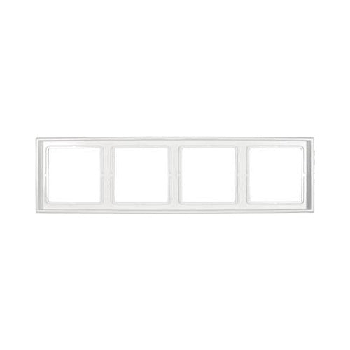 Jung 4fach Rahmen LS 990 Alpinweiß LS 984 WW (LS 984 WW) afbeelding 1