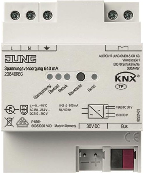 Spannungsversorgung 20640REG KNX 640mA (20640REG) afbeelding 1