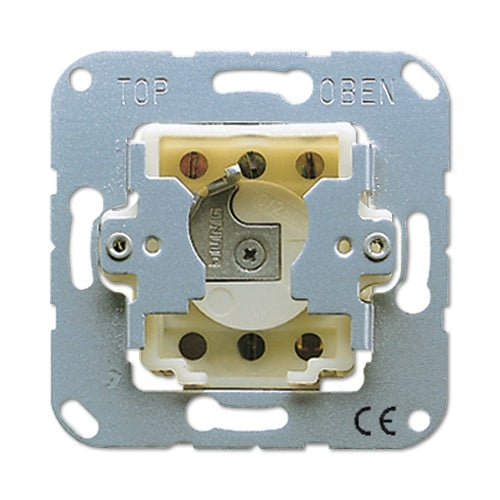 JUNG 134.28 Elektroschalter Key-operated switch 2P Metallisch (134.28) afbeelding 1