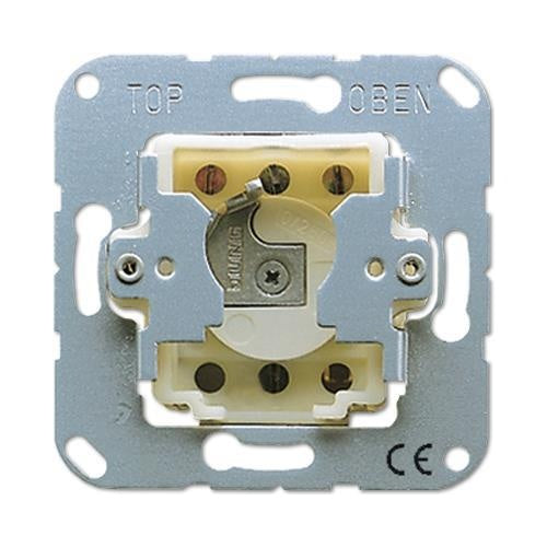 JUNG 138.18 Elektroschalter Key-operated switch 1P Metallisch (138.18) afbeelding 1
