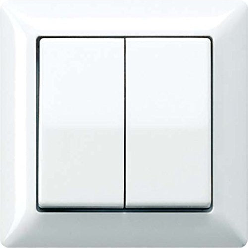 JUNG AS 590-5 WW. Steuerung: Knöpfe, Produktfarbe: Weiß, Gehäusematerial: Duroplast (AS590-5WW) afbeelding 2