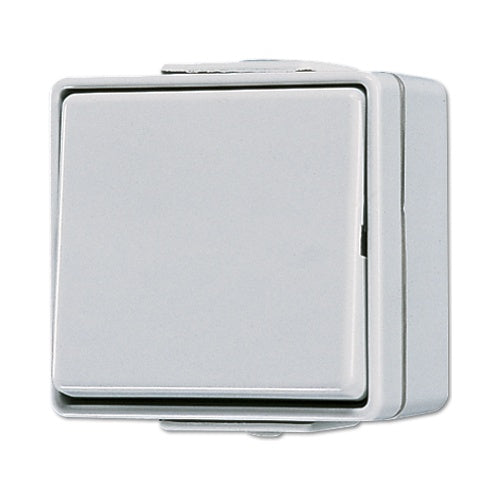 JUNG Wippschalter 607W WG600 IP44 Kreuz 607W (607W) afbeelding 1