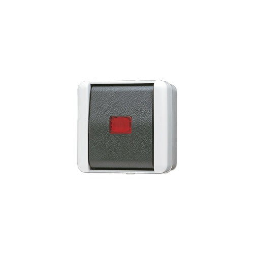 JUNG Wipp-Kontrollschalter 806KOW WG800 IP44 Universal Aus-Wechsel 806KOW (806KOW) afbeelding 1