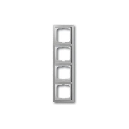 Busch-Jaeger 1724-866K Wandplatte/Schalterabdeckung Edelstahl (2CKA001754A4320) afbeelding 1