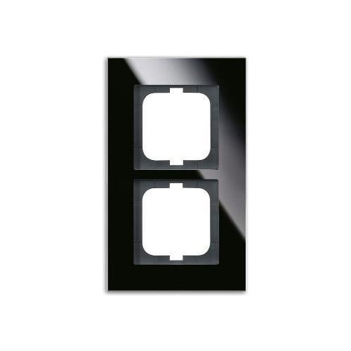 Busch-Jaeger 1722-825 Wandplatte/Schalterabdeckung Schwarz (2CKA001754A4323) afbeelding 1
