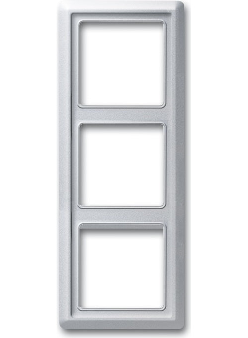 Busch Jaeger 1730-0-0280 Wandplatte/Schalterabdeckung Aluminium (1730-0-0280) - 4011395103913 - image 1