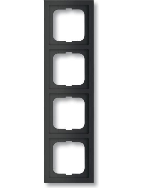 Busch-Jaeger 1754-0-4422. Produktfarbe: Schwarz, Design: Schraubenlos, Markenkompatibilität: Busch-Jaeger. Breite: 80 mm, Höhe: 293 mm, Dicke: 1,1 cm (2CKA001754A4422) afbeelding 1