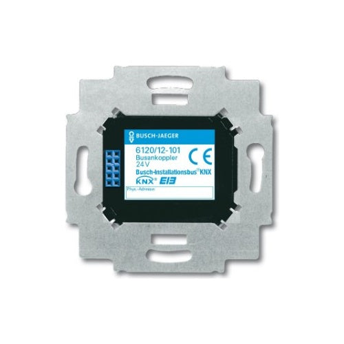 Busch-Jaeger 6120/12-101 - Metallisch - CE - 71 mm - 71 mm - 73 g - 92 mm (2CKA006120A0074) afbeelding 1