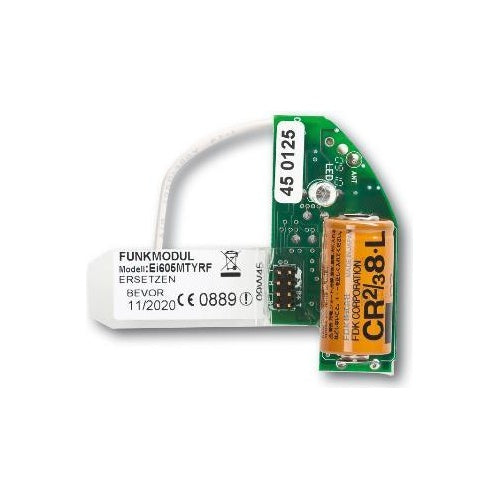 Busch-Jaeger 6800-0-2514. Energiequelle: Batterie/Akku, Batterietechnologie: Lithium, Batterie Lebensdauer: 10 Jahr(e). Höhe: 27 mm, Breite: 59 mm. Zertifizierung: RoHS, CE (2CKA006800A2514) afbeelding 1