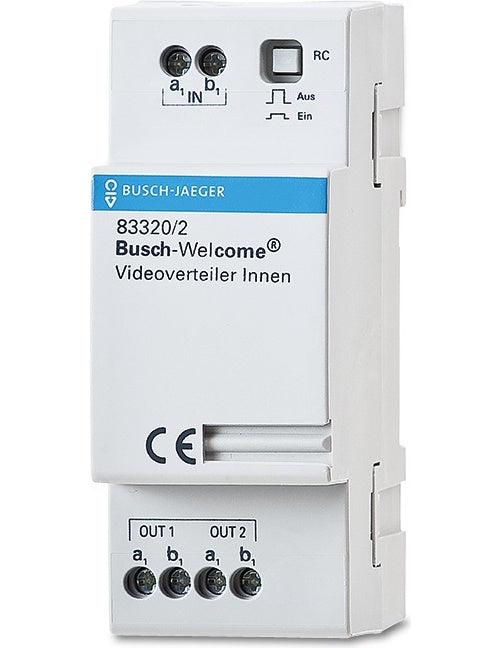 Busch-Jaeger 83320/2 - 2 Ausgänge - 36 mm - 65 mm - 90 mm - -5 - 45 °C - -20 - 70 °C (2CKA008300A0041) afbeelding 1