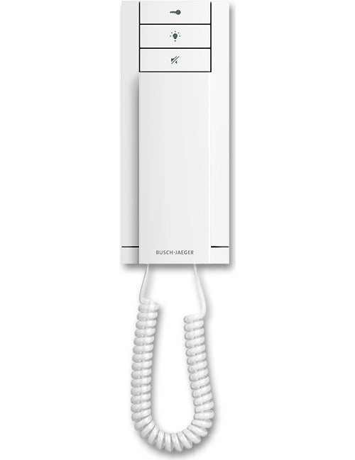 Busch-Jaeger 8300-0-0001 Audio-Intercom-System Weiß (2CKA008300A0001) afbeelding 1