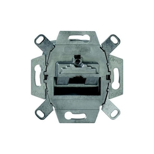 Busch-Jaeger Einsatz UAE-/IAE-/ISDN-Steckdose 0218/11-101 (0218/11-101) - 4011395163856 - image 1