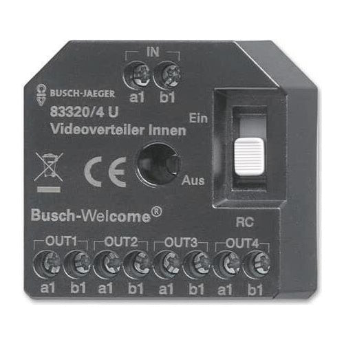 BJ 83320/4 U Aktiv Videoverteiler Innen UP (2CKA008300A0508) afbeelding 1