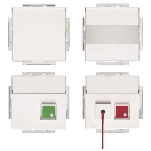 BJ 1510 UC-84-101 Ruf-Set f.Behinderten-WC studioweiß (2CKA001582A0424) afbeelding 1