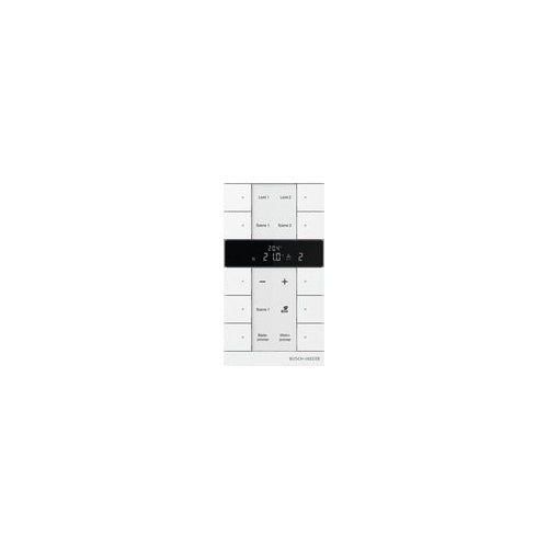 Busch-Jaeger Raumtemperaturregler 10-f. m.Bedienfunkt. SBR/U10.0.11-84 (2CKA006330A0007) afbeelding 1