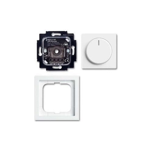 BUSCH 6523 UJ-84-102 LED-Dimmer-Set, Fut. (2CKA006512A0350) afbeelding 1