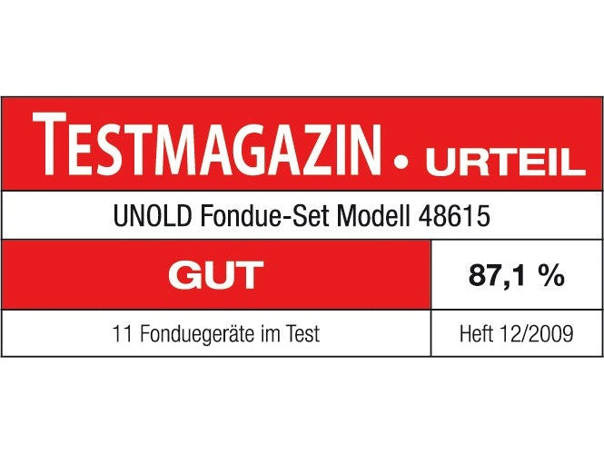 Unold UNO 48615 - Schwarz - Edelstahl - Weiß - 230 V~ - 50Hz (48615) afbeelding 6