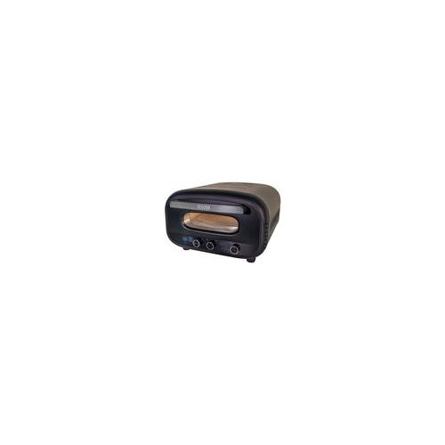 UNOLD 68805 Pizzaofen Don Alfredo black-steel 1700W Pizzastein 32x32cm+ (68805) afbeelding 1