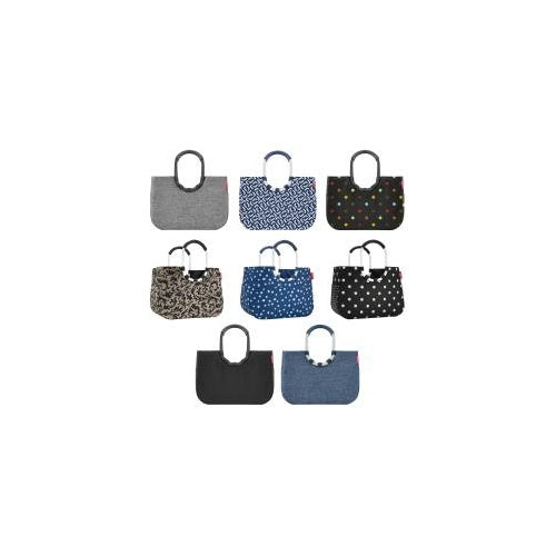 reisenthel Einkaufskorb loopshopper L Kunstfaser rhombus black (OR7059) afbeelding 2