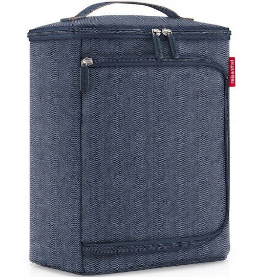 Reisenthel Coolerbox herringbone dark blue (UK4113) afbeelding 1