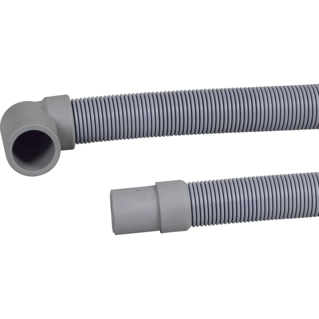 Universal Flexible Drain Hose 1.5 M Angled