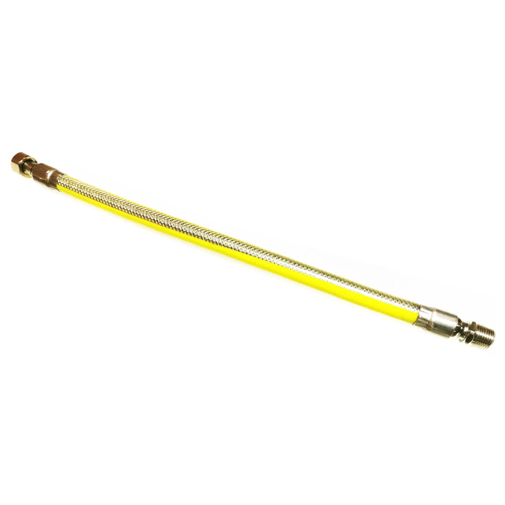 Scanpart Gas Hose 150 cm - Flexible, Stainless Steel
