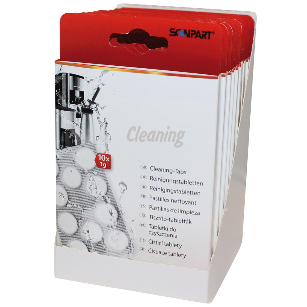 Scanpart Cleaning Tabs A10 - 10 Tablets