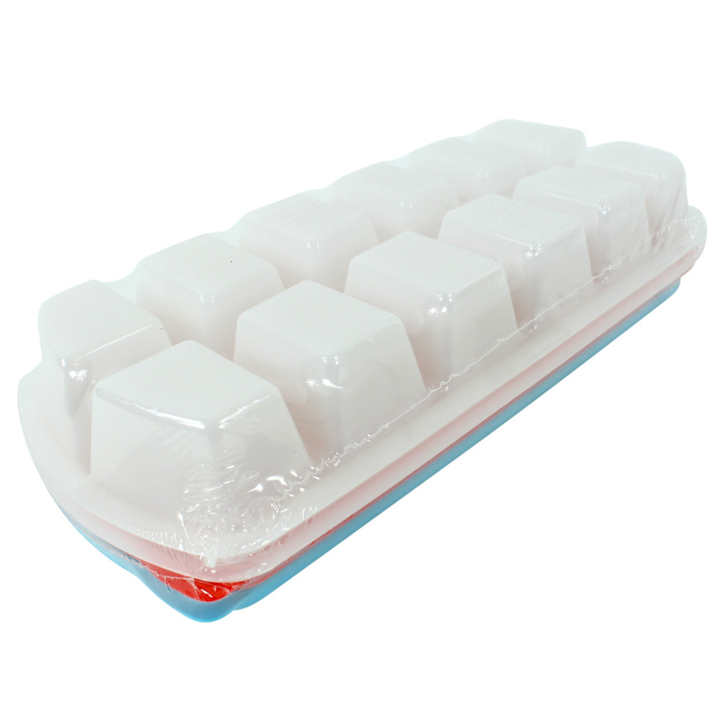 Scanpart Ice Cube Maker 2-Pack with Colored Lids