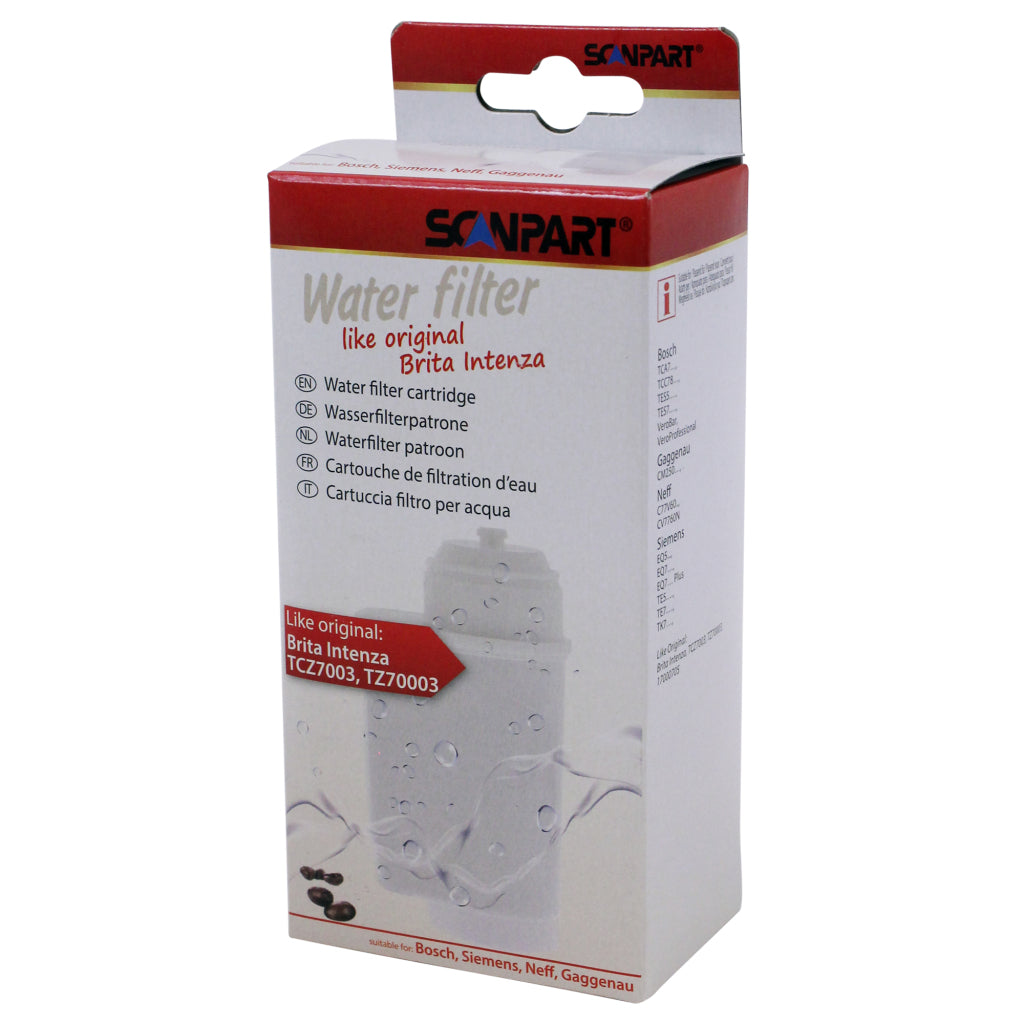 Scanpart Water Filter B/s Intenza - Compatible with Bosch, Siemens, Gaggenau, Neff