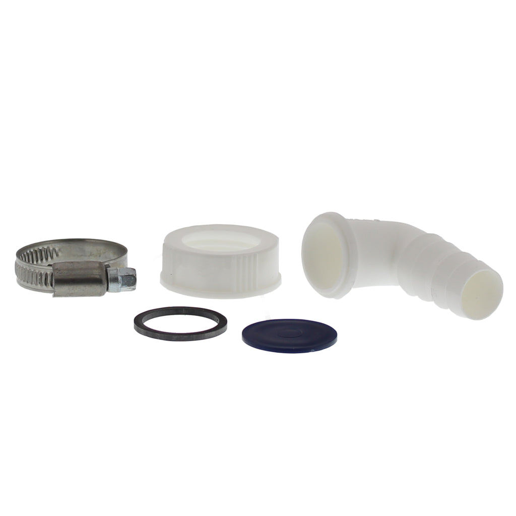 Scanpart Syphon Connection for Washing Machine or Dishwasher R1" Female Thread