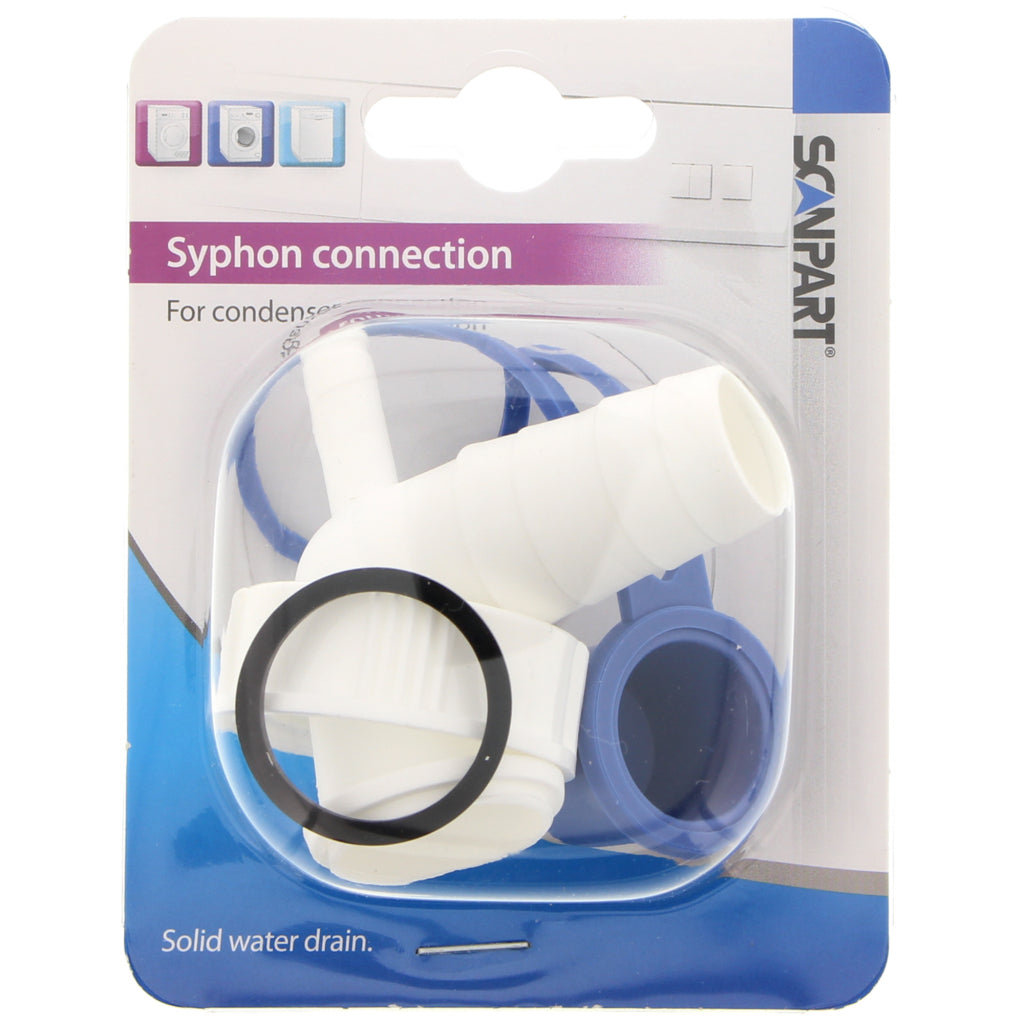 Scanpart Syphon Connection for Condenser Dryer White