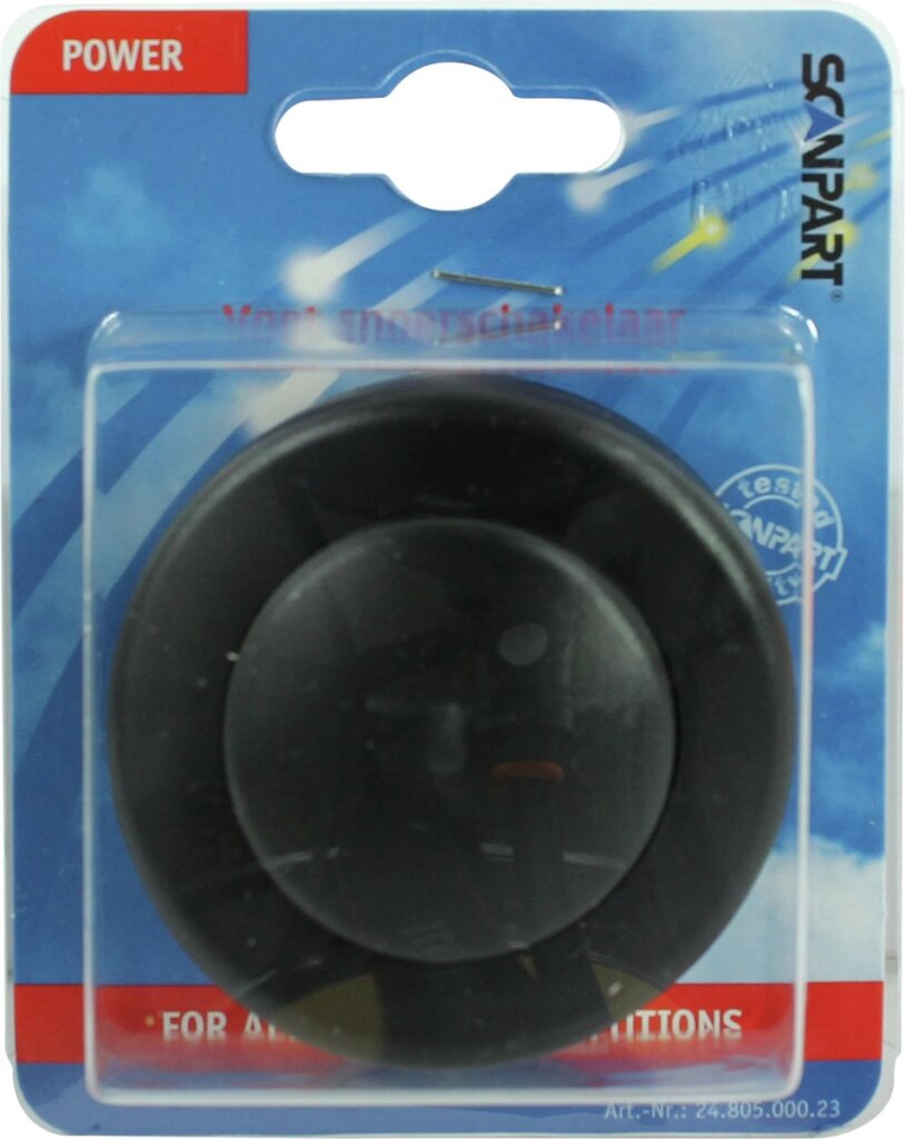 Scanpart Floor Switch Black 1p 2A 2amp
