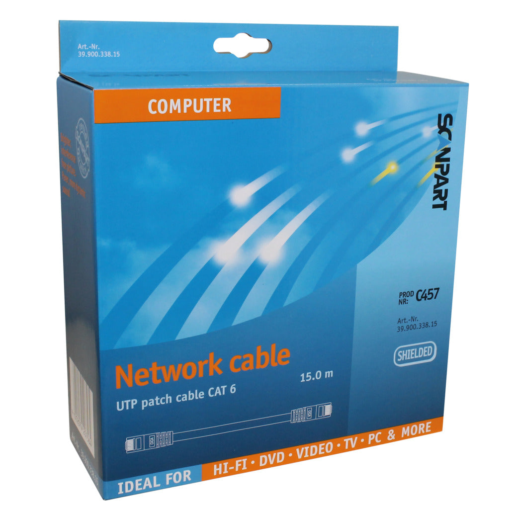 Scanpart Network Cable Cat6 (UTP) 15.0 m