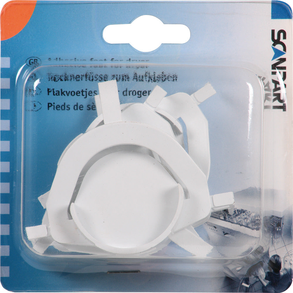 Scanpart Dryer Feet for Washer-Dryer Column A4 - Prevents Shifting on Pedestal