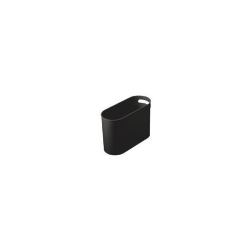 helit Papierkorb Design Classics, 22 Liter, PS, schwarz oval, mit Griffloch (H6105695) afbeelding 1