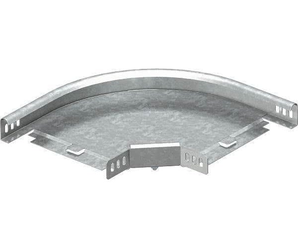 OBO Bettermann Bogen 90° RB 90 610 60x100 (6043216) afbeelding 1