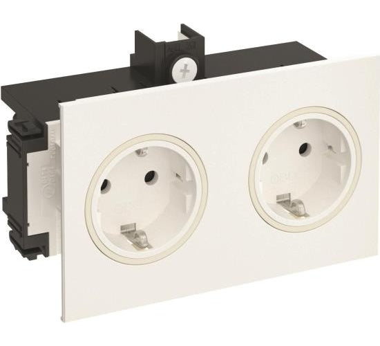 Rehau Steckdose 2-fach SIGNA IN rws BRK 2STD (6121014) afbeelding 1