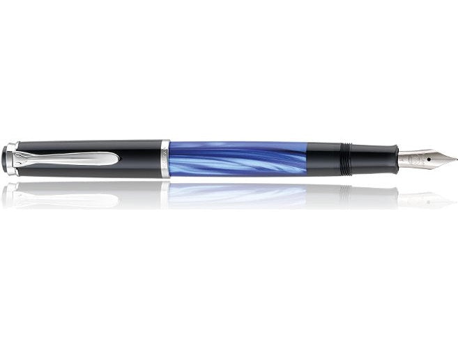 Pelikan Classic M205 Schwarz - Blau (801874) afbeelding 1