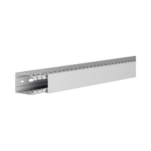 Hager Verdrahtungskanal (L x B x H) 2000 x 40 x 60 mm HA760040 1 St. Lichtgrau (HA760040) afbeelding 1
