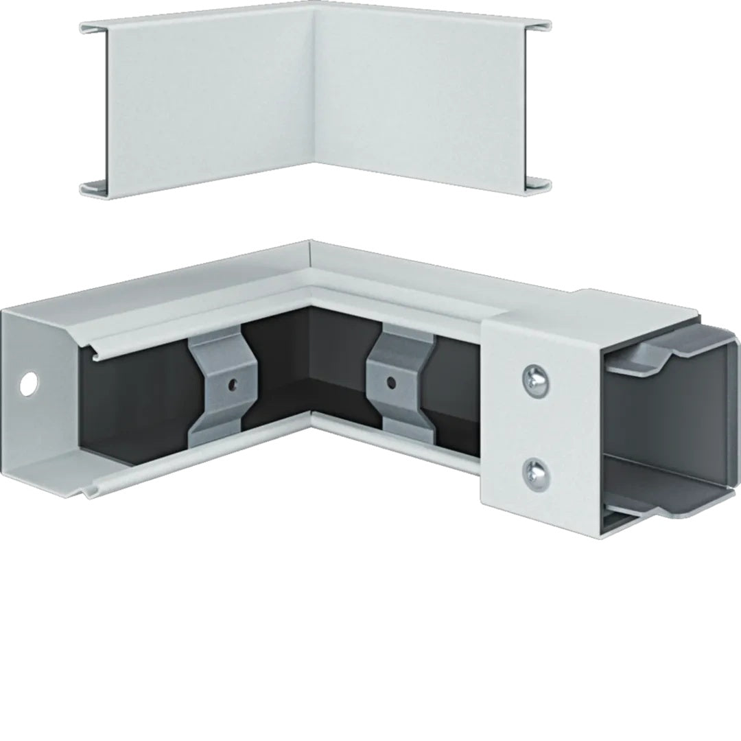 Hager Inneneck FWK-Plus 60x60 mm weißpulverbeschichtet FWKP6006049016 (FWKP6006049016) - 4012740988001 - afbeelding 1