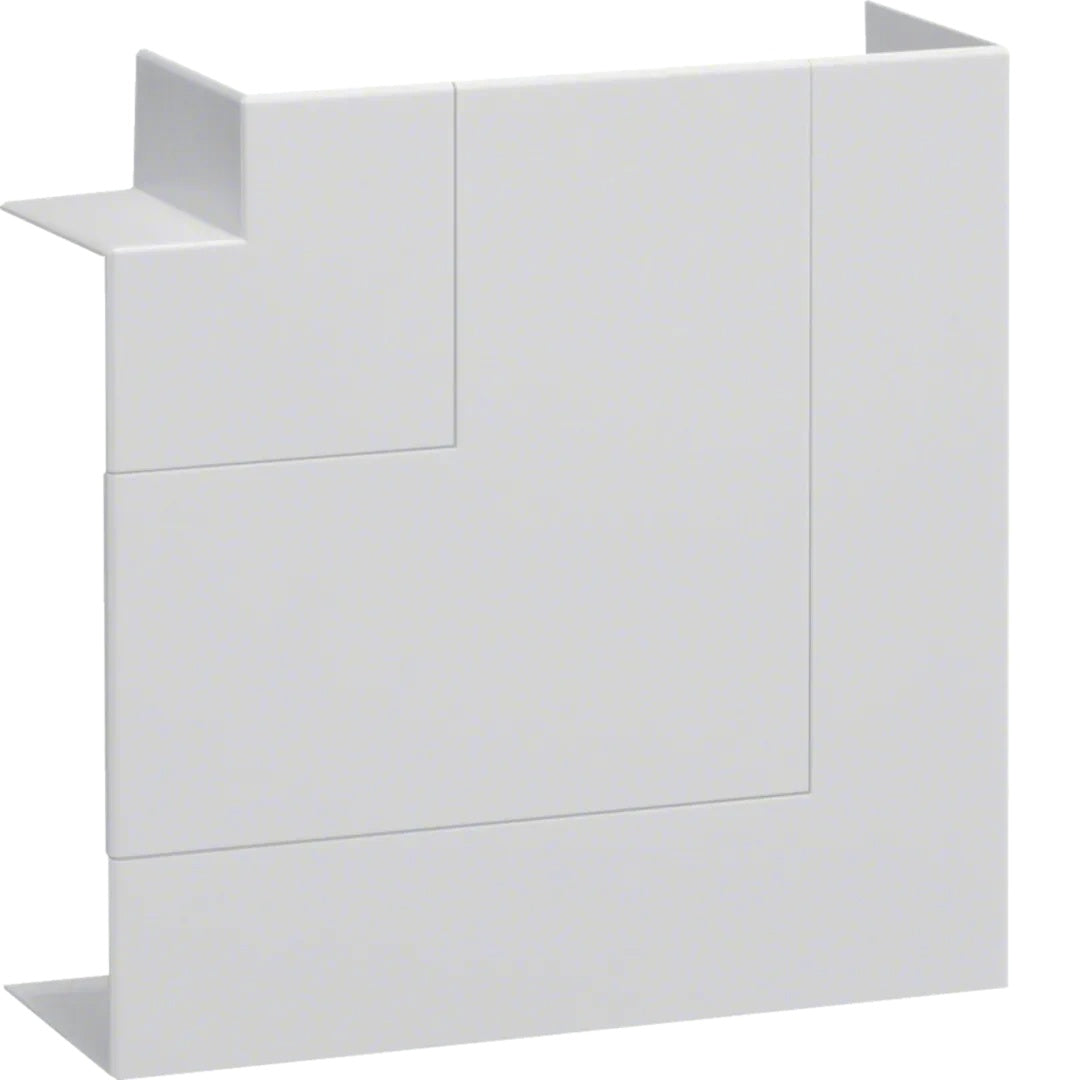 Hager BR651705H9016 Flachwinkel B x T 170 mm 68 1 St. Weiß - Kabelkanal (BR651705H9016) - 4012740989077 - afbeelding 1