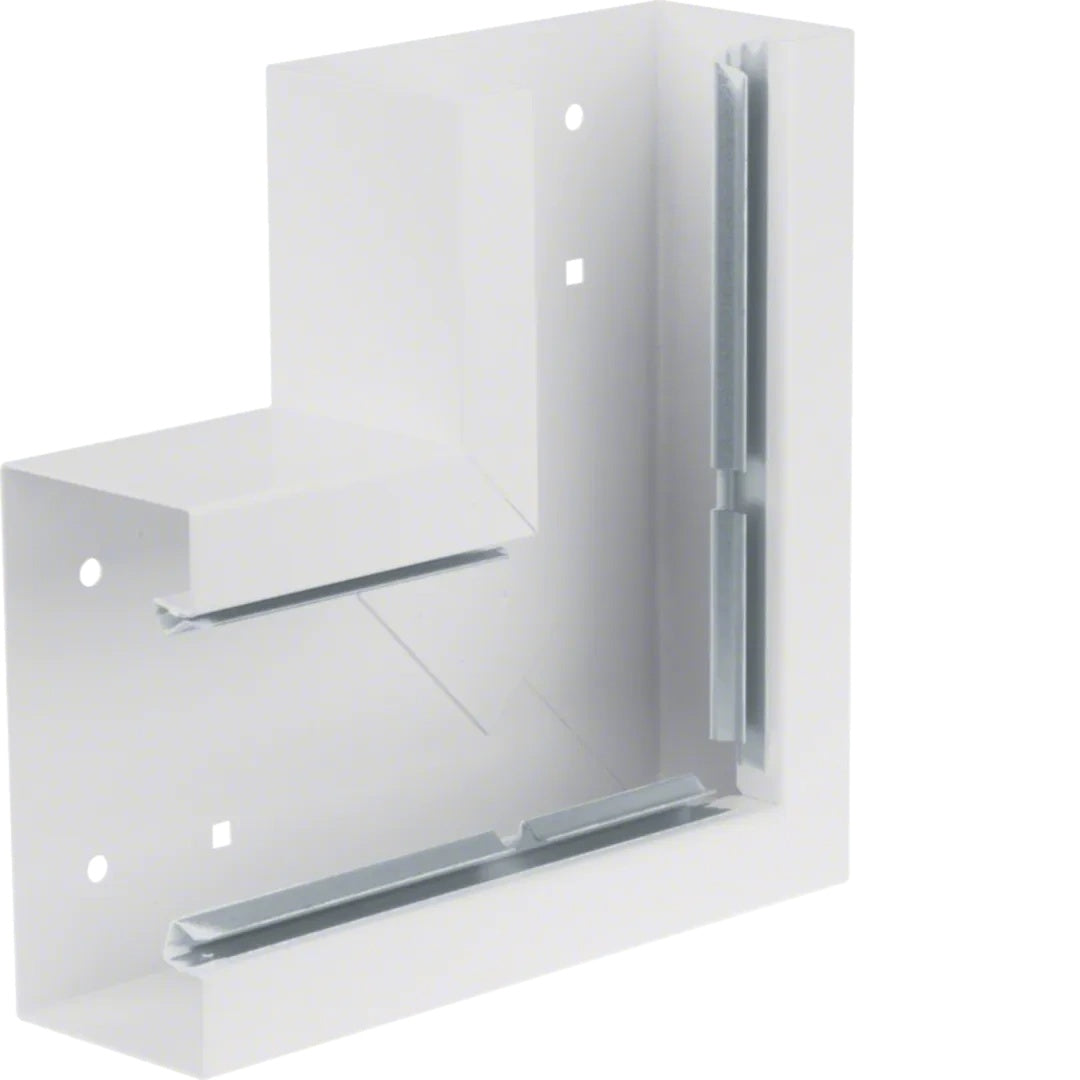 Hager BRS6513059016 Flachwinkel B x T 130 mm 68 1 St. Weiß (BRS6513059016) - 4012740989589 - afbeelding 1