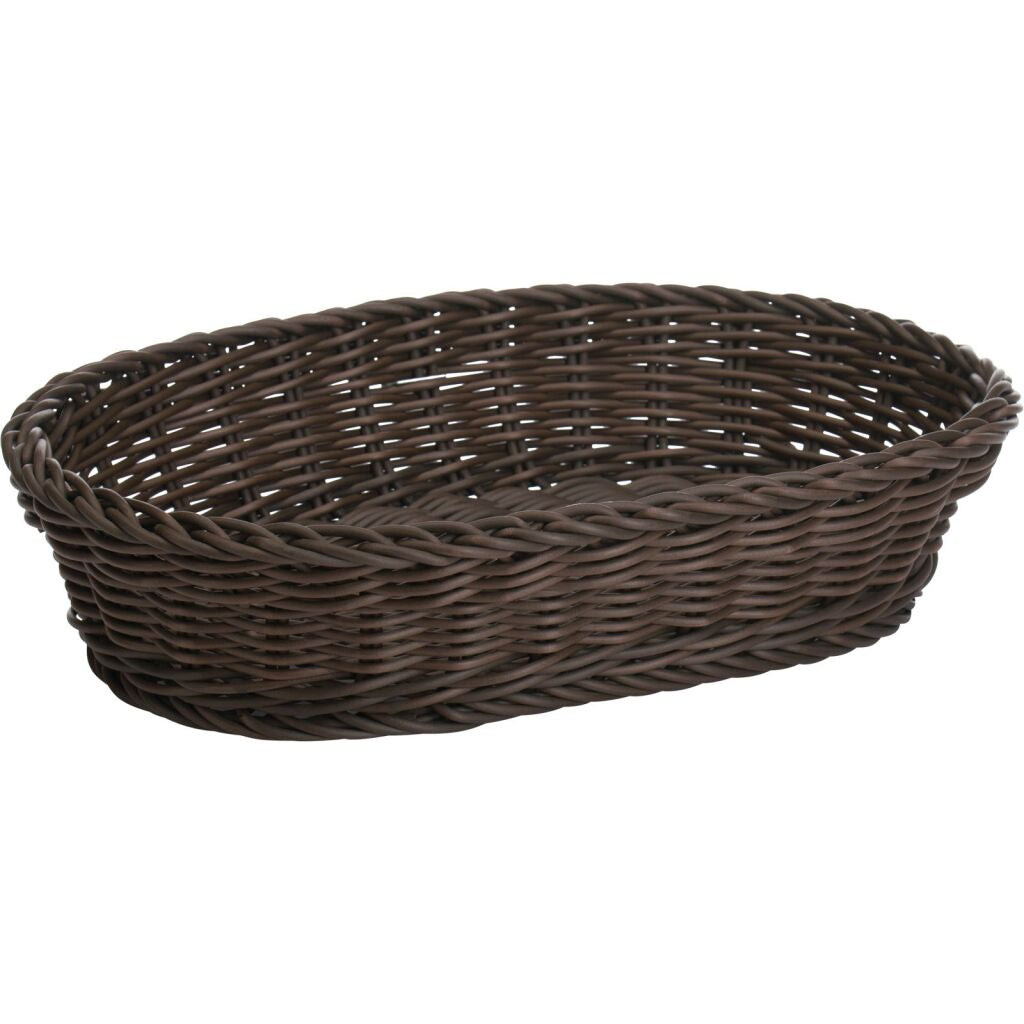 Westmark Bread Basket Wicker Look Oval 32x23x7 cm Brown/Plastic